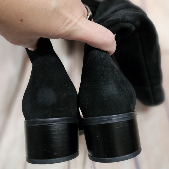 NEW La Canadienne | Passion Black Suede Riding Boot - Picture 9 of 10